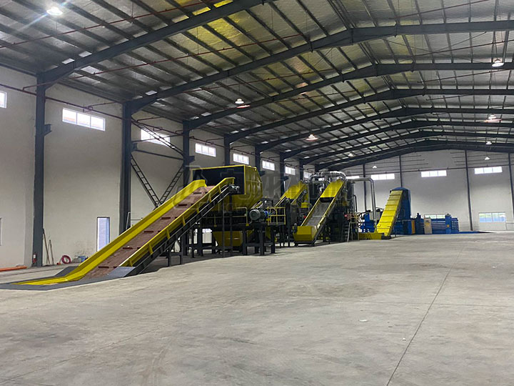 廢紙干法制漿生產線